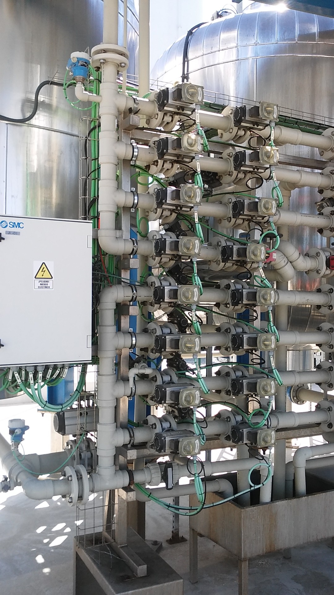 Instalación de mezcla y bombeo 2
